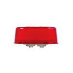 6 LED 2" Round GloLight (Clearance/Marker) - Red LED/Red Lens (Kit) - Image 5