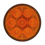7 LED 4" Competition Series Turn Signal Light Kit - Amber LED/Amber Lens - Image 2