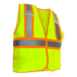 High Visibility Reflective Yellow Safety Vest-Medium
