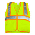 High Visibility Reflective Yellow Safety Vest-XXX Large - Image 2