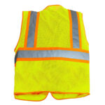 High Visibility Reflective Yellow Safety Vest-XXX Large - Image 3