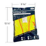 High Visibility Reflective Yellow Safety Vest-XXX Large - Image 4