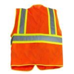 High Visibility Reflective Orange Safety Vest-Large - Image 3
