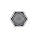3/4" X 1 3/8" Chrome Plastic Bullet Nut Cover - Push-On (10-Pack) - Image 5