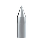 33mm X 7-1/8" Chrome Plastic Tall Spike Nut Cover - Thread-On (10 Pcs) - Image 2