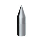 33mm X 7-1/8" Chrome Plastic Tall Spike Nut Cover - Thread-On (10 Pcs) - Image 3