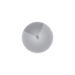 33mm X 7-1/8" Chrome Plastic Tall Spike Nut Cover - Thread-On (10 Pcs) - Image 4