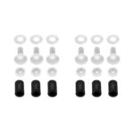 4" X 24" Chrome Standard Bottom Mud Flap Plate - Bolt Thru (Box of 2) - Image 2