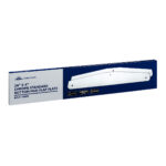 4" X 24" Chrome Standard Bottom Mud Flap Plate - Bolt Thru (Box of 2) - Image 4