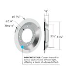 Chrome Plastic Watermelon Light Sleeper Bunk LED Adapter-Concave Style - Image 6