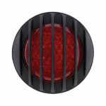 17 LED 1937 Ford Car Style Tail Light With Black Grille Style Flush Mount - Image 2