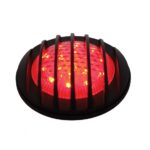 17 LED 1937 Ford Car Style Tail Light With Black Grille Style Flush Mount - Image 4