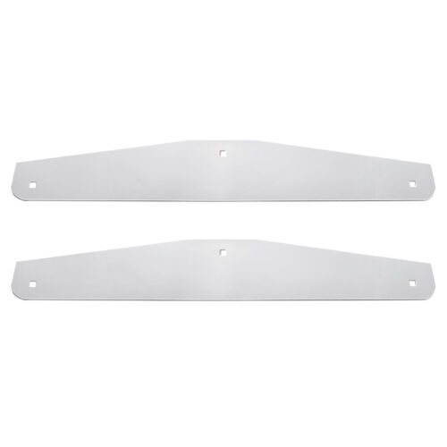 24" X 4" Stainless Steel Bottom Mud Flap Plate - Bolt Thru (Cbox/Pair) 21409CB