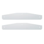 24" X 4" Stainless Steel Bottom Mud Flap Plate - Bolt Thru (Cbox/Pair) - Image 2