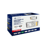 Chrome High Power Heated 10 LED Headlight With LED Turn & DRL-Driver - Image 9
