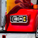 Blackout High Power Heated 10 LED Headlight With LED Turn & DRL-Driver - Image 10