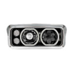 Blackout High Power Heated 10 LED Headlight With LED Turn & DRL-Passenger - Image 3