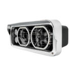Blackout High Power Heated 10 LED Headlight With LED Turn & DRL-Passenger - Image 5