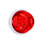 Glass Watermelon Light Kit With 4 LED Light-Red LED/Red Lens - Image 2