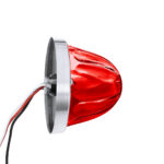 Glass Watermelon Light Kit With 4 LED Light-Red LED/Red Lens - Image 5