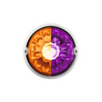 Double Fury 4 LED Glass Watermelon Light Kit-Amber & Purple LED - Image 5