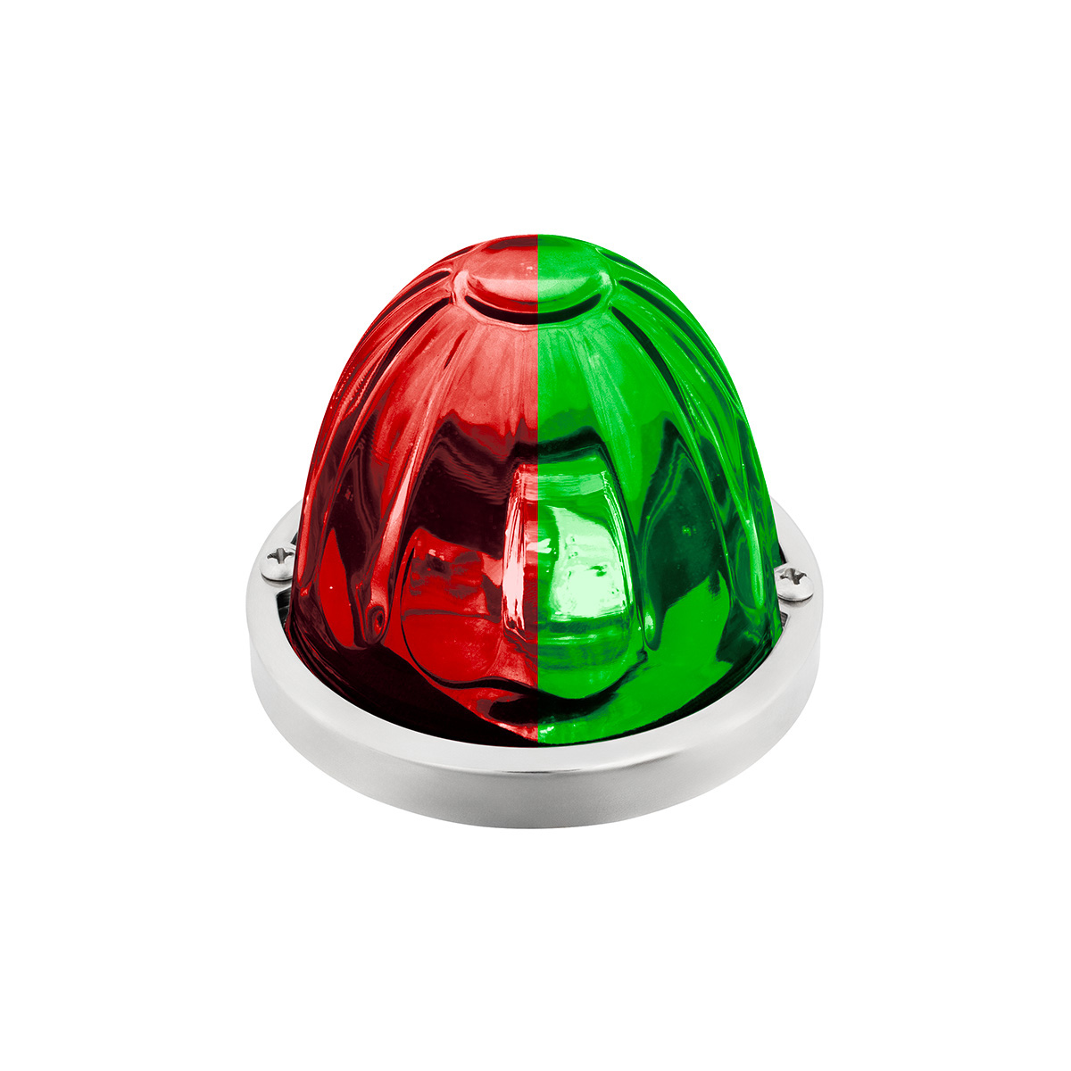 Double Fury 4 LED Glass Watermelon Light Kit-Red & Green LED 35042