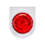 UltraBurst Glass Watermelon Light With Stainless Steel Light Bracket Kit-Red LED/Red Lens - Image 4
