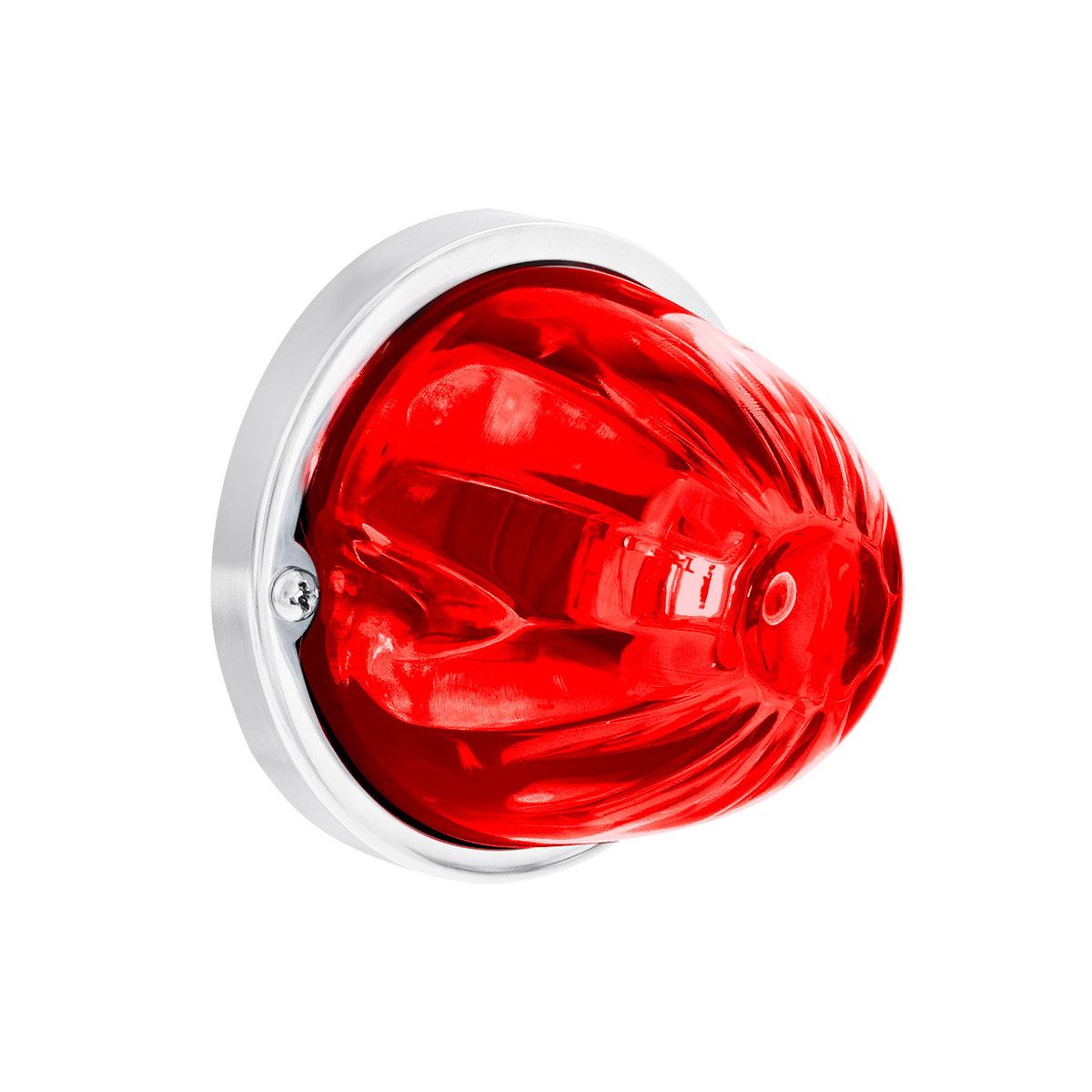 UltraBurst Glass Watermelon Light Flush Mount Kit-Red LED/Red Lens 35079