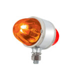 UltraBurst Chrome Double Face Glass Watermelon Light-Amber & Red LED/Amber & Red Lens 35080