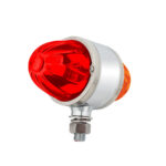 UltraBurst Chrome Double Face Glass Watermelon Light-Amber & Red LED/Dark Amber & Red Lens - Image 4