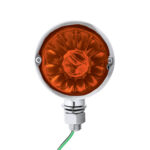 UltraBurst Chrome Double Face Glass Watermelon Light-Amber & Red LED/Dark Amber & Red Lens - Image 6