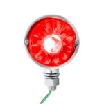 UltraBurst Chrome Double Face Glass Watermelon Light-Amber & Red LED/Dark Amber & Red Lens - Image 7