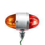 UltraBurst Chrome Double Face Glass Watermelon Light-Amber & Red LED/Dark Amber & Red Lens - Image 9