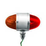 UltraBurst Chrome Double Face Glass Watermelon Light-Amber & Red LED/Dark Amber & Red Lens - Image 10