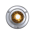 Dual Function Glass Watermelon Sleeper Bunk Kit With 304 Stainless Steel Bezel & LED Bulb-Amber Lens/Amber LED - Image 5