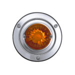 Dual Function Glass Watermelon Sleeper Bunk Kit With 304 Stainless Steel Bezel & LED Bulb-Amber Lens/Amber LED - Image 6