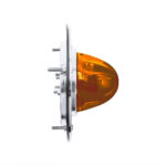 Dual Function Glass Watermelon Sleeper Bunk Kit With 304 SS Bezel & LED Bulb-Dark Amber Lens/Amber LED - Image 7