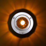 Dual Function Glass Watermelon Sleeper Bunk Kit With 304 SS Bezel & LED Bulb-Dark Amber Lens/Amber LED - Image 12