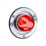 Dual Function Glass Watermelon Sleeper Bunk Kit With 304 Stainless Steel Bezel & LED Bulb-Clear Lens/Red LED - Image 2