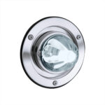 Dual Function Glass Watermelon Sleeper Bunk Kit With 304 Stainless Steel Bezel & LED Bulb-Clear Lens/White LED 35334