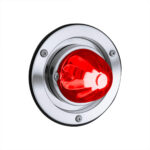 Dual Function Glass Watermelon Sleeper Bunk Kit With 304 Stainless Steel Bezel & LED Bulb-Red Lens/Red LED - Image 2