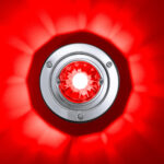Dual Function Glass Watermelon Sleeper Bunk Kit With 304 Stainless Steel Bezel & LED Bulb-Red Lens/Red LED - Image 12