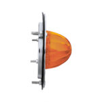 17 LED Dual Function Watermelon Light Sleeper Bunk Kit With 304 Stainless Steel Bezel-Amber LED/Amber Lens - Image 7