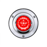 17 LED Dual Function Watermelon Light Sleeper Bunk Kit With 304 Stainless Steel Bezel-Red LED/Red Lens - Image 5