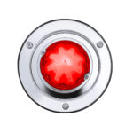 9 LED Dual Function GloLight Watermelon Sleeper Bunk Kit With 304 Stainless Steel Bezel-Red LED/Red Lens - Image 5