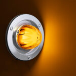 9 LED Dual Function GloLight Watermelon Sleeper Bunk Kit With 304 Stainless Steel Bezel-Amber LED/Clear Lens - Image 12