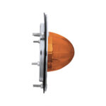 17 LED Dual Function Watermelon Reflector Sleeper Bunk Kit With 304 SS Bezel-Amber LED/Amber Lens - Image 7