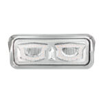 High Power Chrome LED Headlight With Turn Signal And Position Light-Passenger - Image 2