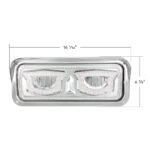 High Power Chrome LED Headlight With Turn Signal And Position Light-Passenger - Image 7