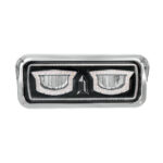 High Power Blackout LED Headlight With Turn Signal And Position Light-Driver - Image 2